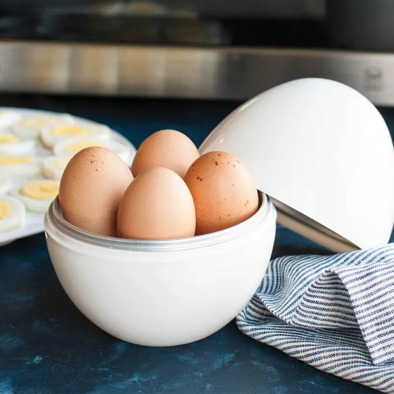 Nordic Ware Egg Boiler – Compact Steamer For Perfect Soft- Or Hard-Boiled Eggs 1