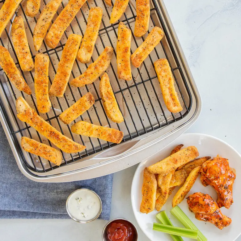 Nordic Ware Oven Crisp Baking Tray – Perforated Rack For Even Air Circulation And Crispy Results 1