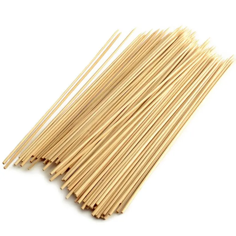 Norpro 12-Inch Bamboo Skewers – Biodegradable Grilling And Serving Sticks 1