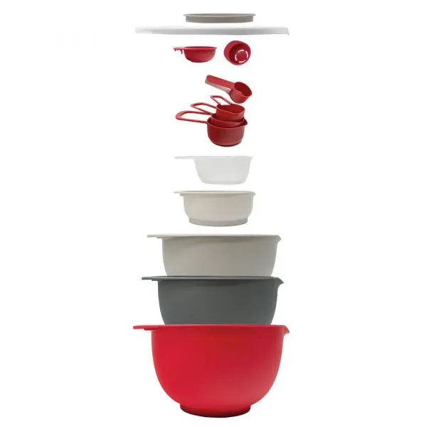 Norpro 12-Piece Nesting Mixing Bowls And Measuring Cups Set 1