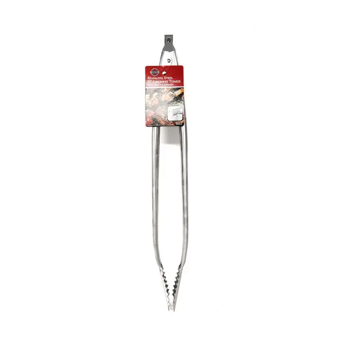 Norpro 17-Inch Locking Stainless Steel Tongs 1