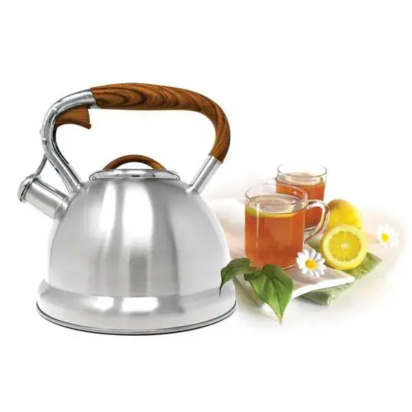 Norpro 3.1-Liter Stainless Steel Whistling Tea Kettle 1