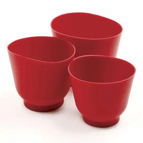 Norpro 3-Piece Silicone Mixing Bowl Collection 1