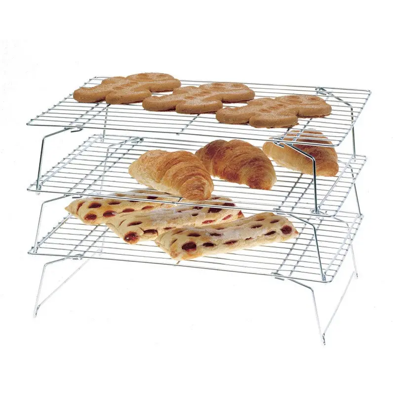 Norpro 3-Tier Stackable Cooling Rack For Efficient Airflow 1