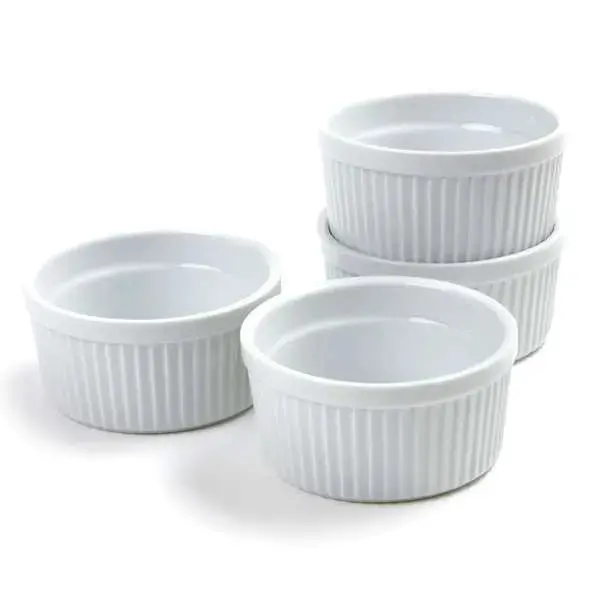 Norpro 8-Ounce Ramekin Set – Oven-, Microwave-, And Dishwasher-Safe Cups 1