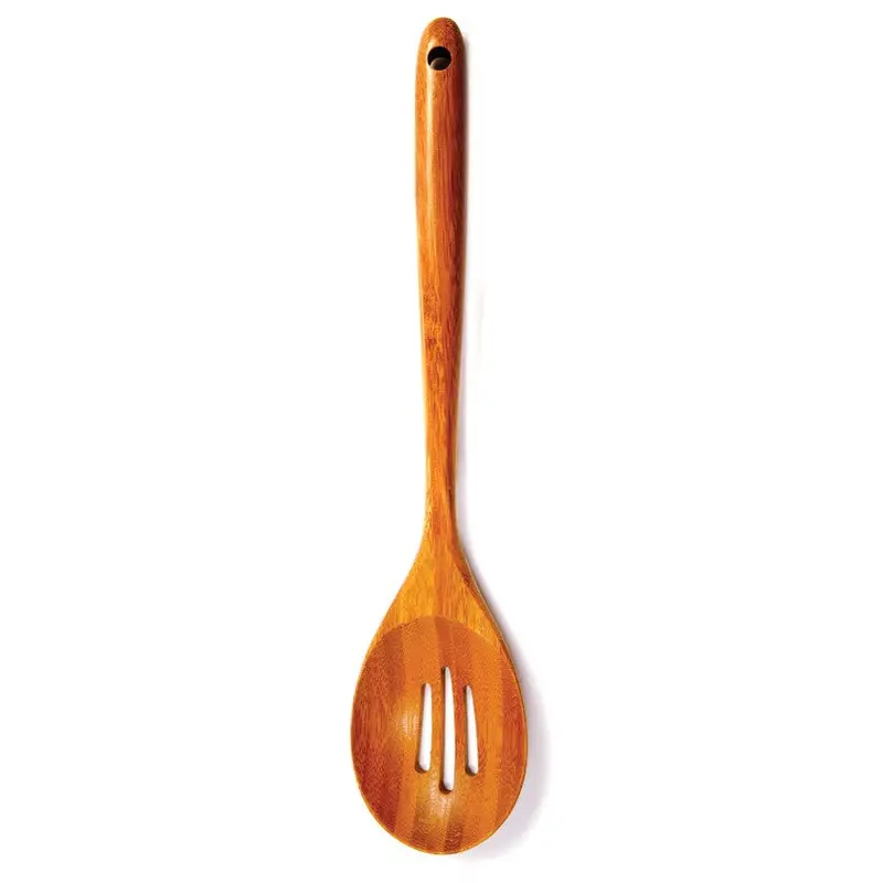 Norpro Bamboo Slotted Spoon – 12-Inch 1