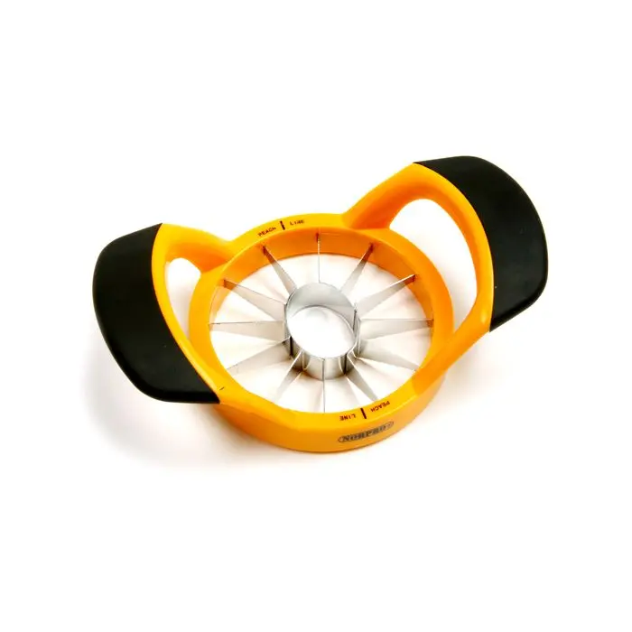 Norpro Grip Ez Peach Wedger And Pitter – 12-Segment Tool 1