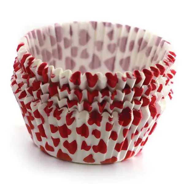 Norpro Heart-Shaped Muffin Liners – Pack Of 75 1