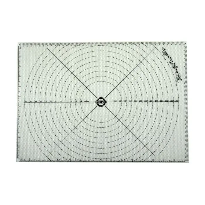 Norpro Silicone Nonstick Baking Mat – Measured Surface For Easy Prep 1
