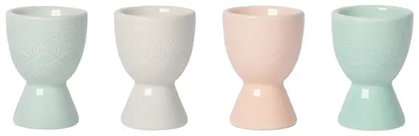 Now Designs Adorn Ceramic Egg Cup Set (4-Pack) 1