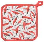 Now Designs Caliente Basic Potholder – Vibrant Patterned Heat Guard 1