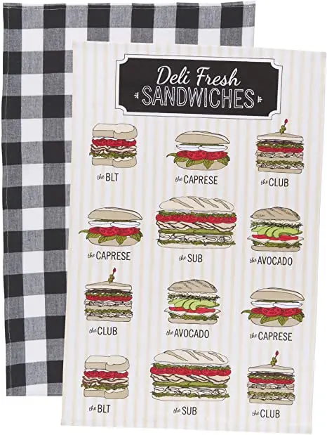 Now Designs Deli Fresh Dish Towels (Set Of 2) 1
