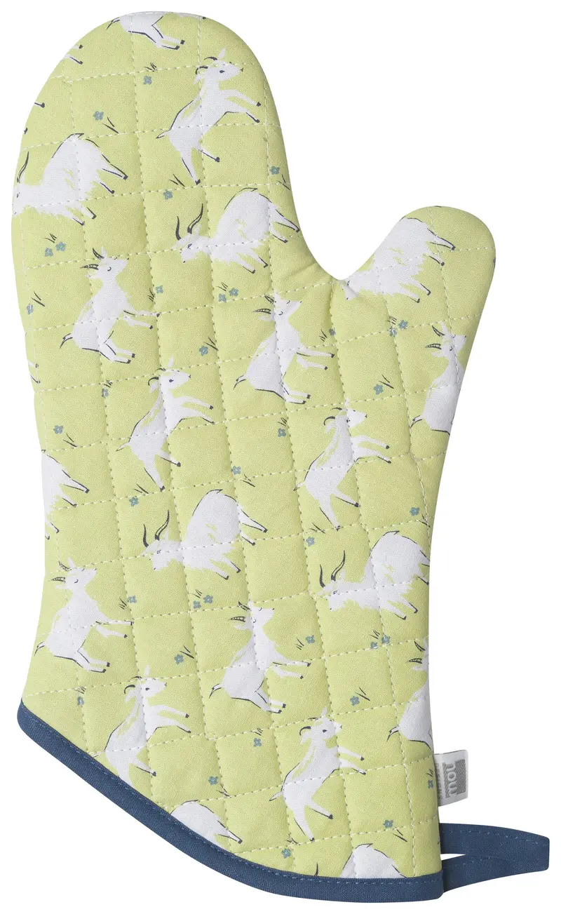 Now Designs Goats Print Basic Oven Mitt 1