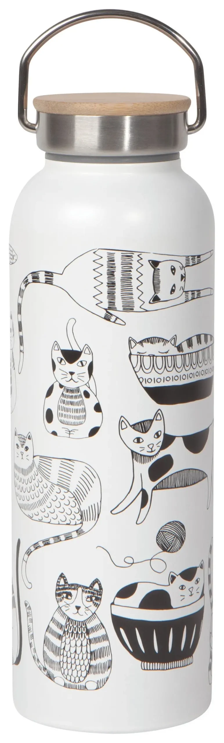 Now Designs Purr Party Cat-Themed Water Bottle 1