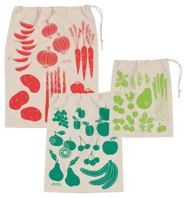 Now Designs Reusable Produce Bags (Set Of 3) 1