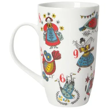 Now Designs Twelve Days Of Christmas Ceramic Mug 1