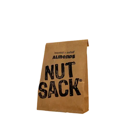 Nut Sack Roasted & Salted Almonds – 3 Oz 1