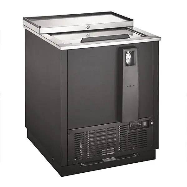 Omcan 26-Inch Reach-In Beer Bottle Cooler – 5 Cu. Ft., Model 50038 1