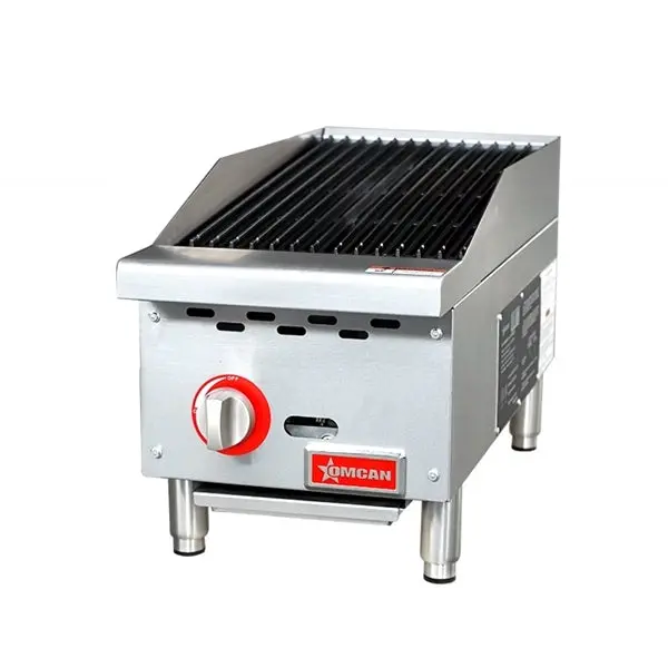 Omcan 47376 12-Inch Radiant Gas Charbroiler For Countertop Use 1