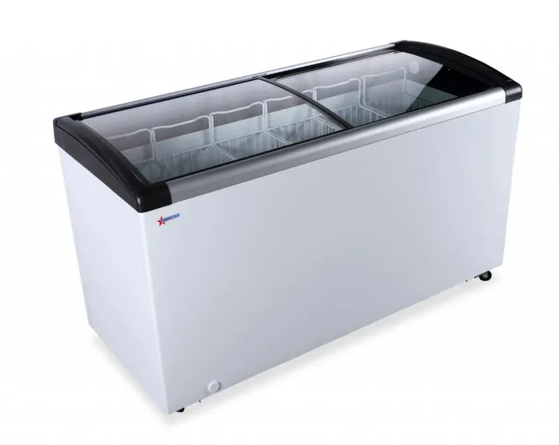 Omcan 48" Ice Cream Reach-In Chest Freezer – 7.6 Cu. Ft., Model 47753 1