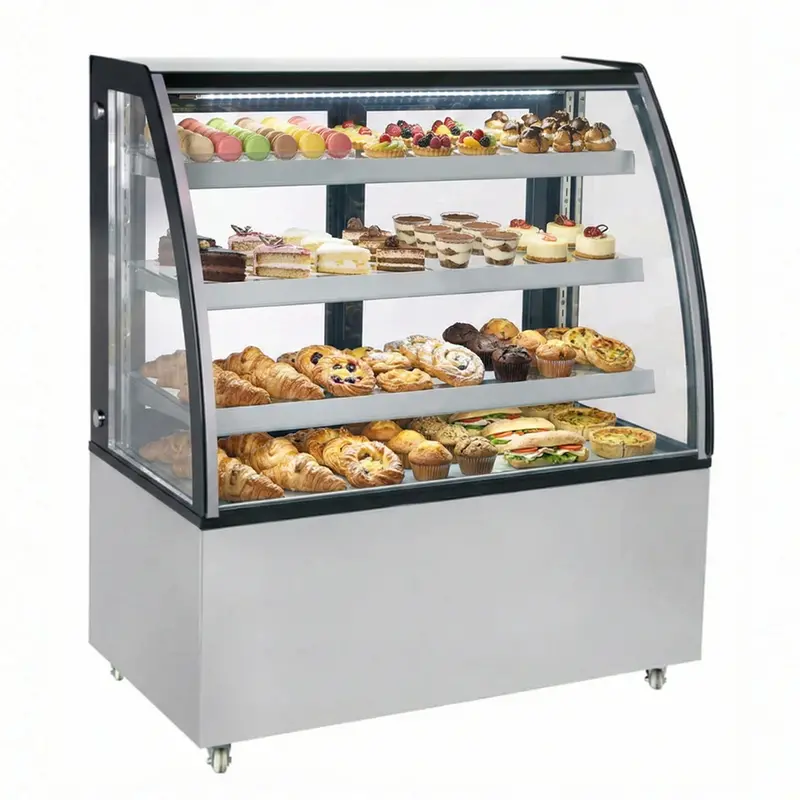 Omcan 48-Inch Commercial Refrigerated Floor Display Case 44502 1