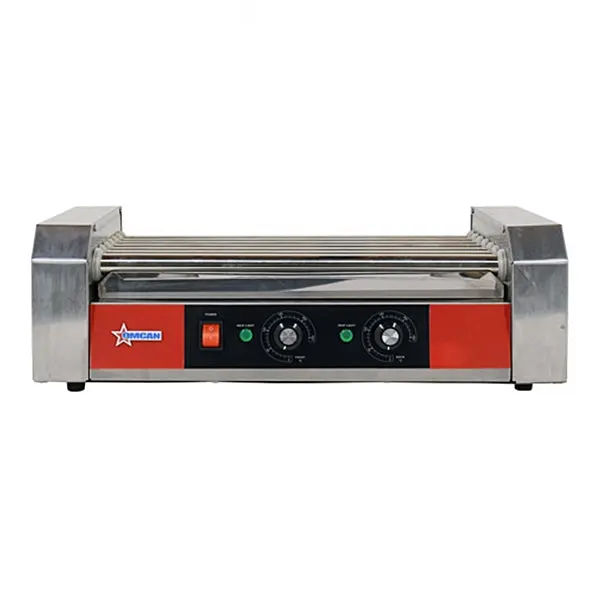 Omcan 7-Roller Hot Dog Roller Grill – Model 44691 1