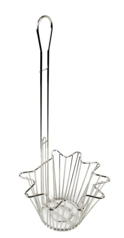 Omcan 80388 Round Taco Salad Frying Basket 1