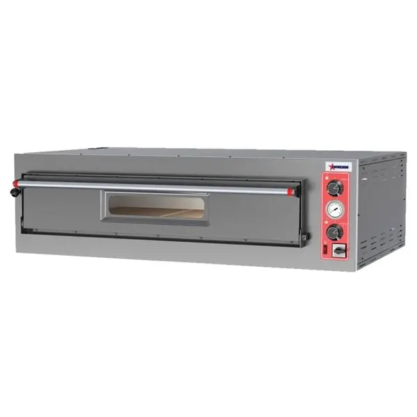 Omcan Entry Max Series Single-Chamber Pizza Oven – Commercial-Grade Deck Oven (Model 40635) 1