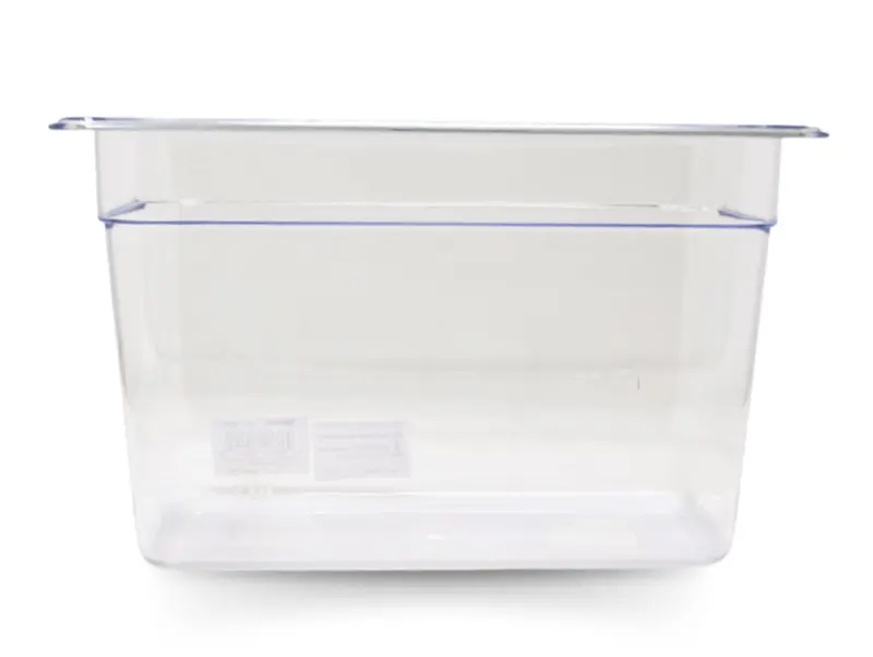 Omcan Polycarbonate Clear Food Pan – Versatile Serving & Storage (Model 80057) 1
