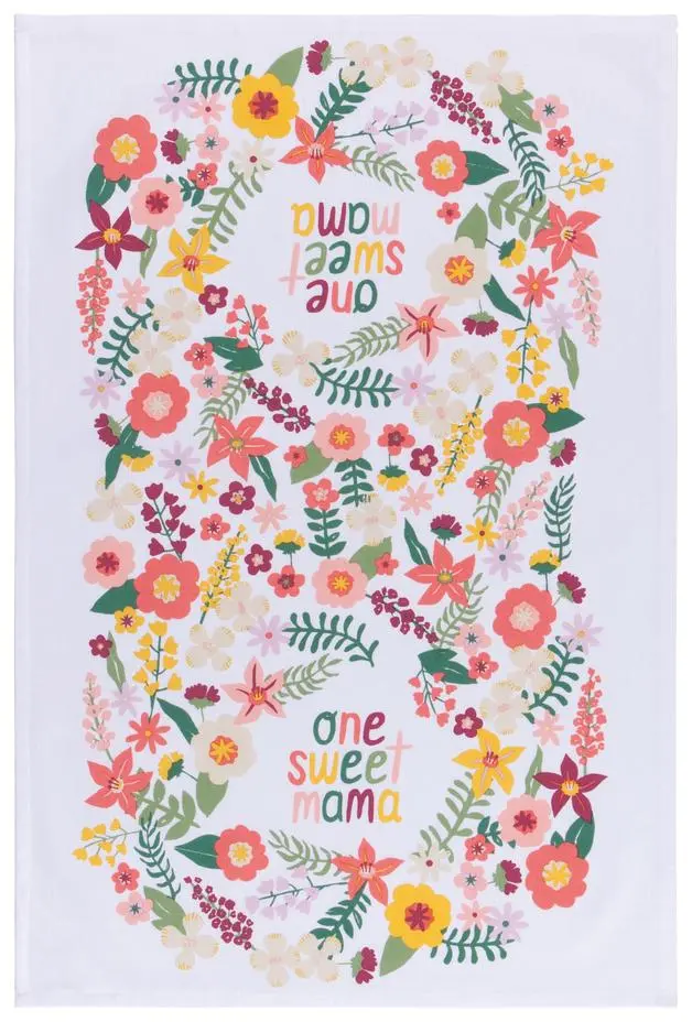 One Sweet Mama Printed Dish Towel – Now Designs 1