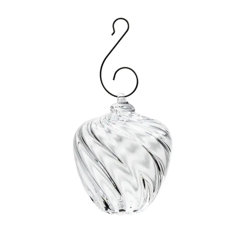 Optic-Style Apple-Shaped Holiday Ornament 1