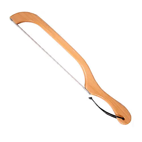 Oregon-Made Alder Wood Bread & Bagel Slicer – Out Of The Woods 1