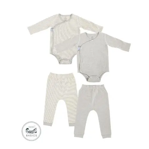 Organic Cotton Kimono Top & Harem Pants Outfit 1