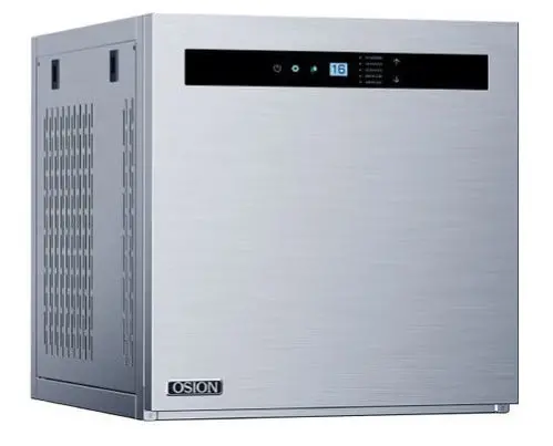 Osion 22-Inch Air-Cooled Dice Ice Maker – 350 Lbs/24H Output, Model Ocm-350 1