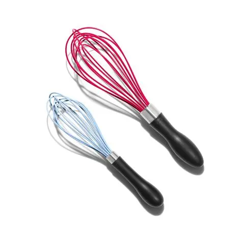 Oxo 2-Piece Heat-Resistant Silicone Whisk Set 1