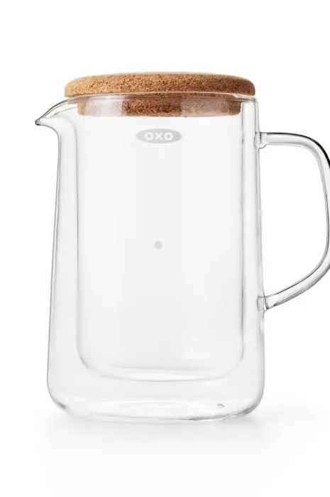 Oxo Double-Wall Insulated Glass Serving Carafe 1