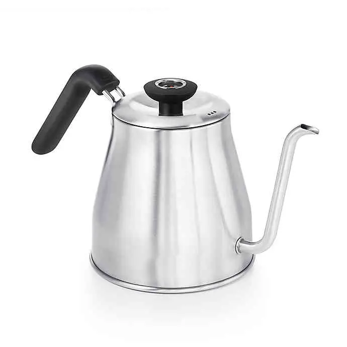 Oxo Good Grips Pour-Over Kettle With Built-In Brew Thermometer – Precision Coffee Brewing Tool 1