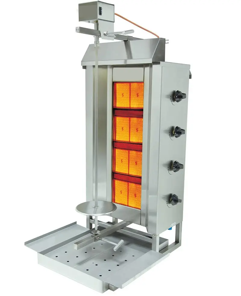Ozti 4Gd Electric Doner Rotisserie For Shawarma And Gyro Prep 1