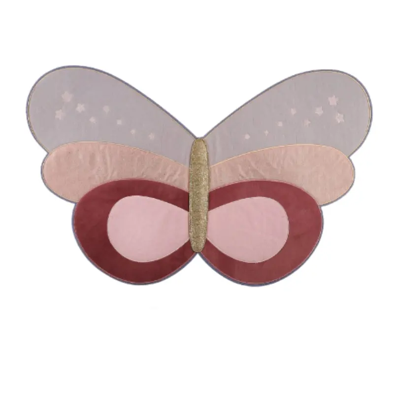 Patchwork Butterfly Wing Set In Velvet 1