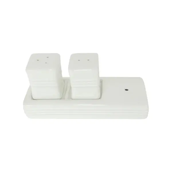 Pinestripe Salt & Pepper Shaker Set – Nora Fleming 1