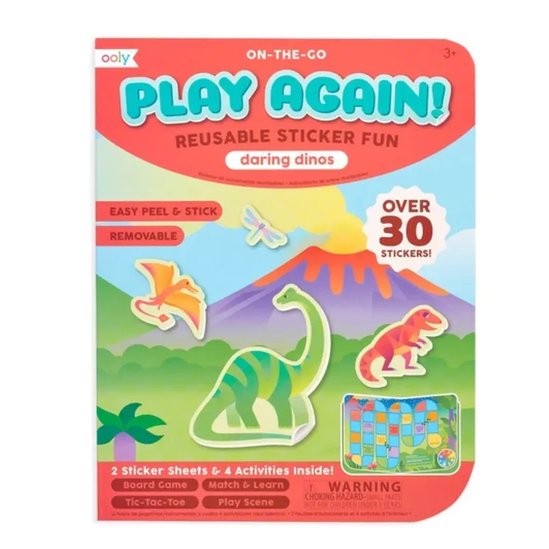 Play Again Reusable Sticker Playset 3