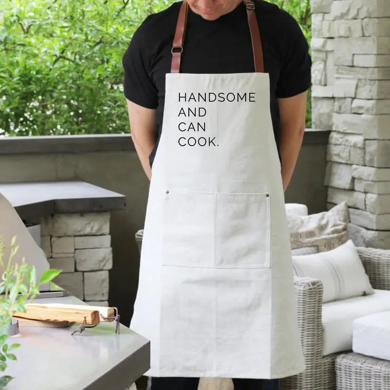 Porter Lane Home 'Handsome & Can Cook' Adjustable Chef Apron 1