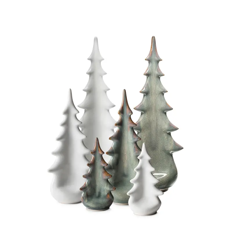 Pottery Evergreen Forest Arrangement 1