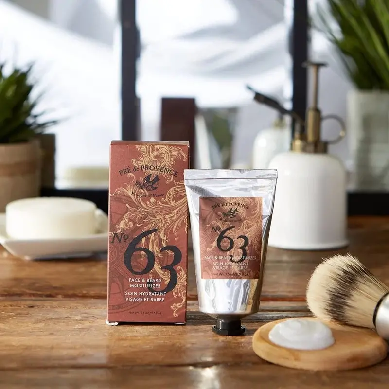 Pré De Provence No. 63 Face & Beard Moisturizer – Nourishing Daily Care 1