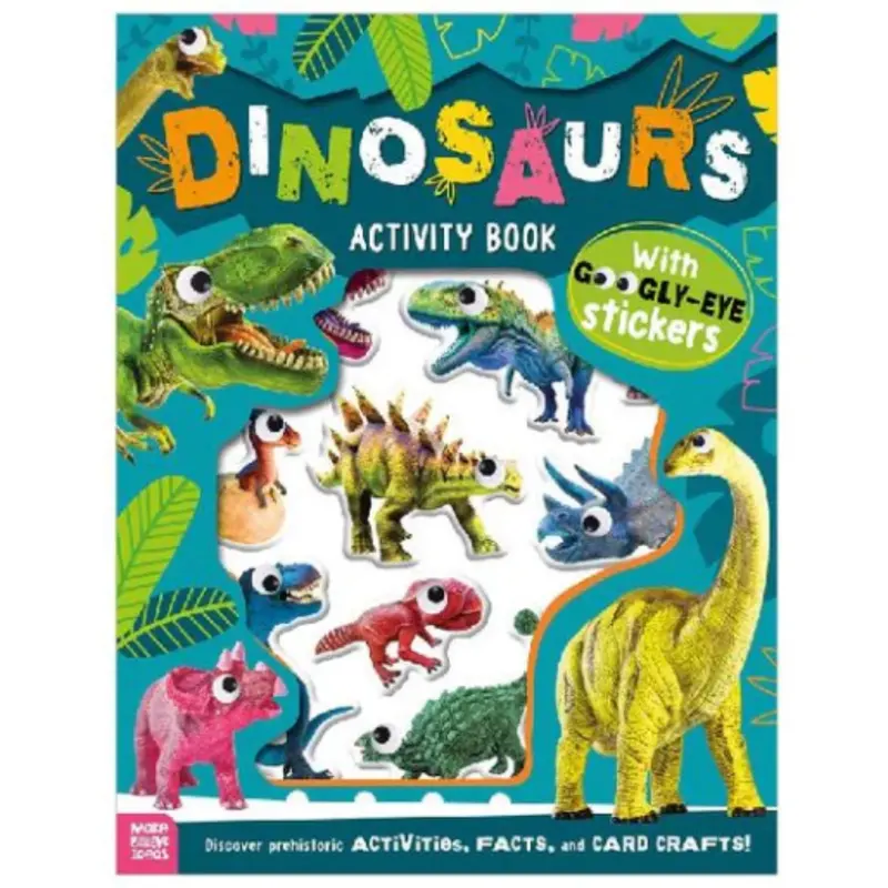 Prehistoric Adventure Activity Book With Dinosaur Facts 1