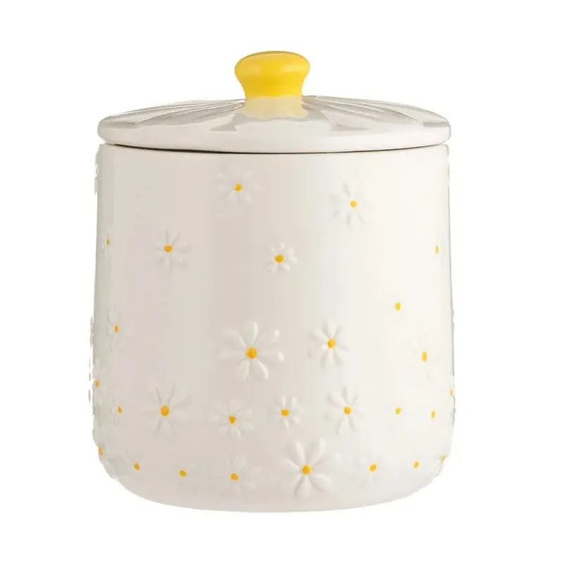 Price & Kensington Daisy Pattern Airtight Storage Jar 1