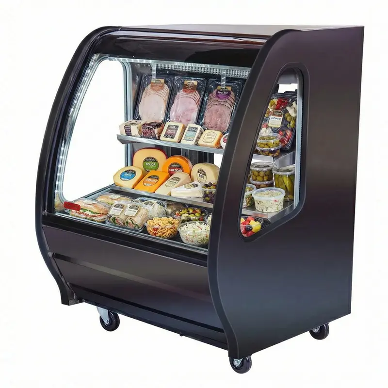 Pro-Kold Ddc-40B 40-Inch Black Deli Display Unit (14 Cu. Ft.) 1