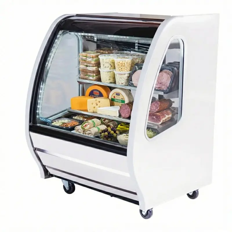 Pro-Kold Ddc-40W 40-Inch White Deli Case (14 Cu. Ft.) 1