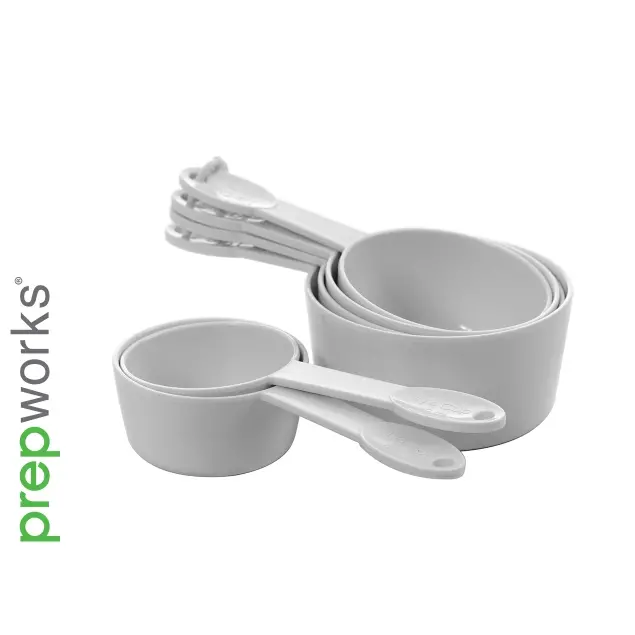 Progressive 6-Piece Nested Measuring Cup Set – Stainless & Silicone 1