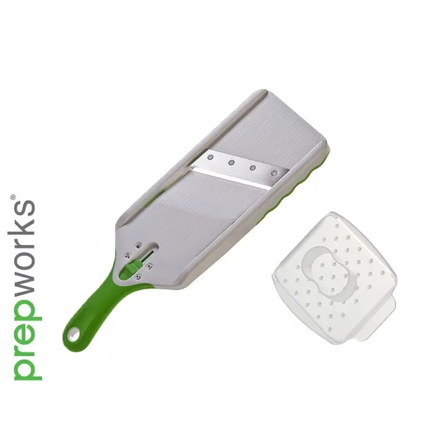 Progressive Adjustable Mandoline Slicer With Safety Guard 1